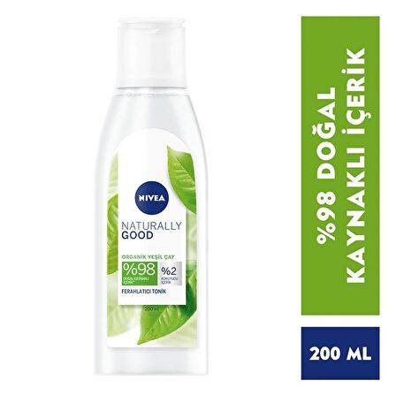 Nivea Nıvea Organik Yeşilçay Özlü Ferahlatıcı Tonik 200 ml Nivea Nıvea Organik Yeşilçay Özlü Ferahlatıcı Tonik 200 ml Nivea Nıvea Organik Yeşilçay Özlü Ferahlatıcı Tonik 200 ml