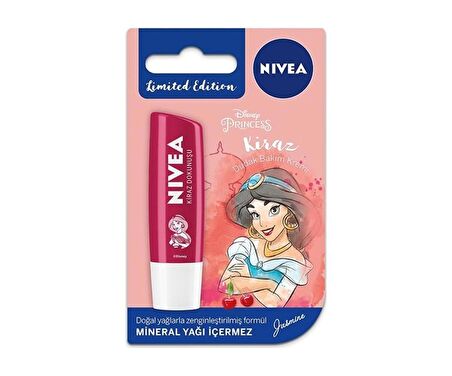 Nivea Disney Princess Kiraz Dudak Bakım Kremi 4,8 Gr