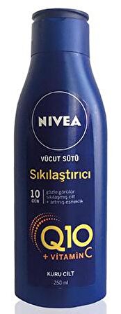 Nivea Body Q10 Vücut Sıkılaştırıcı Vitamin C Kuru Cilt 250 ml