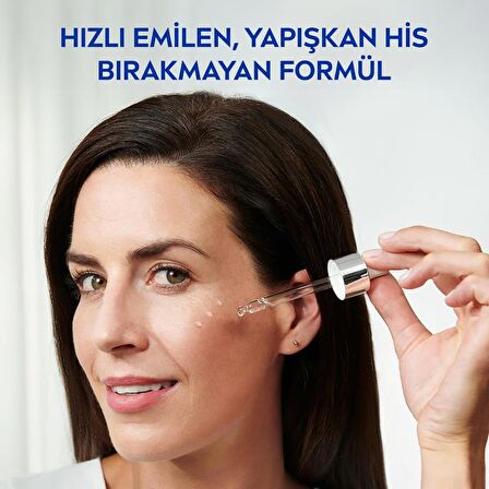 NIVEA Cellular Expert Filler Hyaluronik Asit Dolgunlaştırıcı Cilt Serum 30ml, Yoğun Nemlendirici 