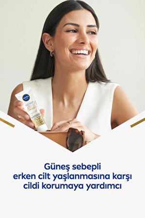 Luminous630 Leke Karşıtı Güneş Koruyucu Yüz Kremi 40ml, SPF50, Hyalüronik Asit, E Vitamini, UVA/UVB