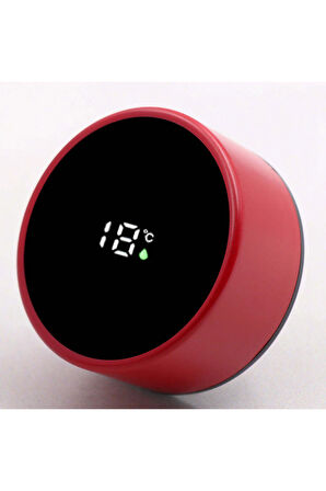 Dereceli Kırmızı Termos