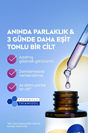 Luminous630 Skin Glow Anında Aydınlatıcı Serum 30ml, Eşit Cilt Tonu, Thiamidol, Niasinamid, AloeVera
