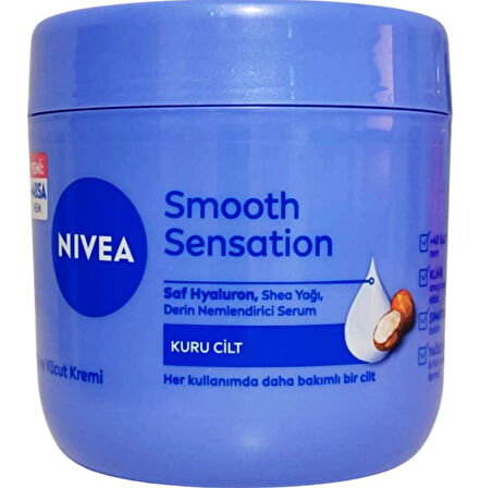Nivea Smoot Sensation El ve Vücut Bakım Kremi 400 Ml