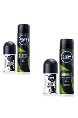 DEO MEN 150 ML AMAZONIA + ROLL-ON 25 ML SET X 2 ADET