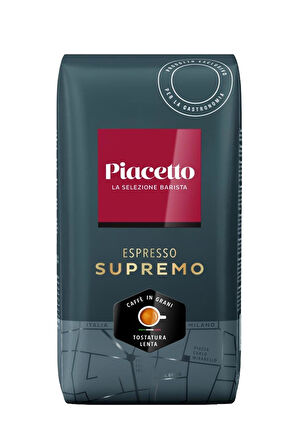 Piacetto Espresso Supremo Çekirdek Kahve 1 kg x 2 Adet
