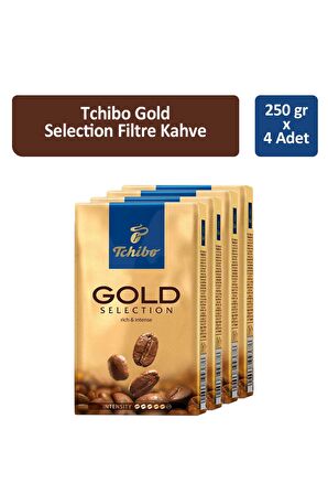 Tchibo Gold Selection Filtre Kahve 250 gr x 4 Adet