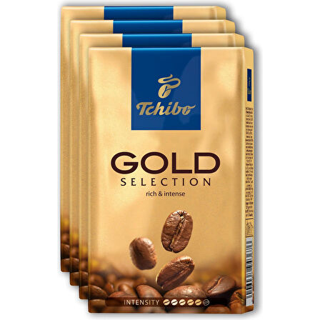 Tchibo Gold Selection Öğütülmüş Filtre Kahve 4 x 250 Gr. Avantajlı Paket