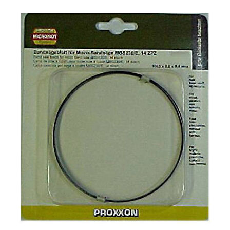 PROXXON MBS240/E İçin YedekŞerit Testere 14 Diş (28176)