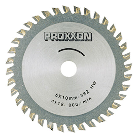 PROXXON Elmas Daire Testrere Bıçağı 80 mm 36 Diş FET için(28732)