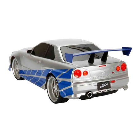 Fast & Furious Uzaktan Kumandalı Nissan Skyline | 1:16 Ölçek 29 cm USB Şarjlı Kumandalı Araba