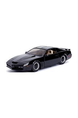 Jada Efsane Kara Şimşek (Knight Rider) Metal Diecast Araç 1/24 1982 Pontiac