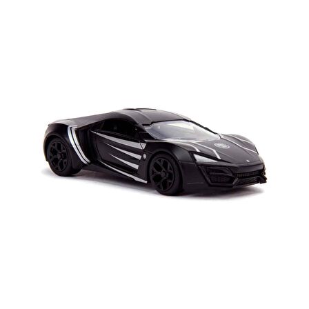 Marvel Black Panther Lykan Hypersport Model Araba 1:32