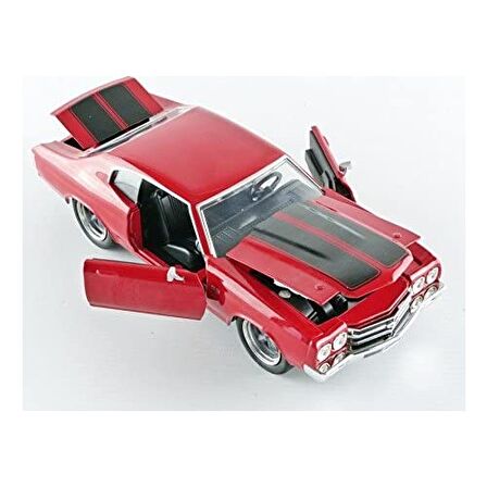 Hızlı ve Öfkeli Jada Fast & Furious 1970 Chevy Chevelle 1:24