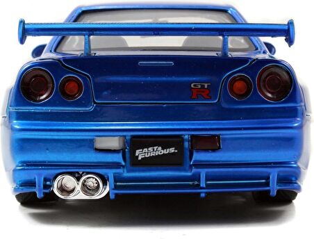 Jada Toys Jada Hızlı ve Öfkeli Fast & Furious Metal Diecast 2002 Nissan Skyline 1:24 253203045