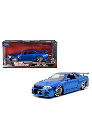 Hızlı Ve Öfkeli Fast & Furious Metal Diecast 2002 Nissan Skyline 1:24 