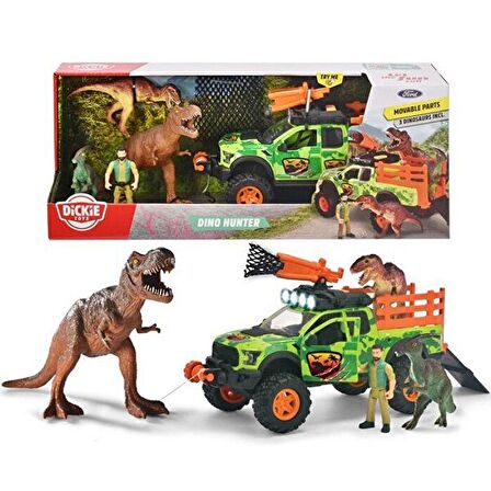 Dickie Toys Sesli ve Işıklı Dino Hunter