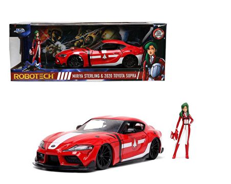 Jada 1:24 Robotech M Sterling´20 Toyota Supra Kırmızı