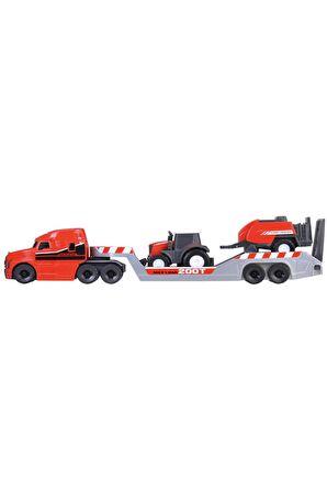 Dickie Toys Massey Ferguson Mikro Çiftlik Kamyonu Traktör Ve Römorklu 203735004 GKO