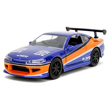 Jada F&F Legacy Series - 2001 Nissan Silvia & Brian's Toyota Supra 1/32 İkili Araba Seti