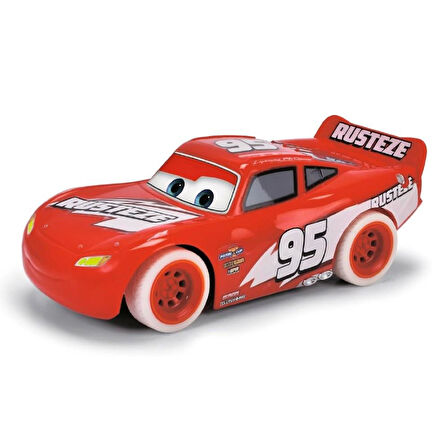 Jada 1:24 Rc Turbo Racers Cars 3 Lightning McQueen Glow 2.4 Ghz Usb Şarjlı 17 Cm