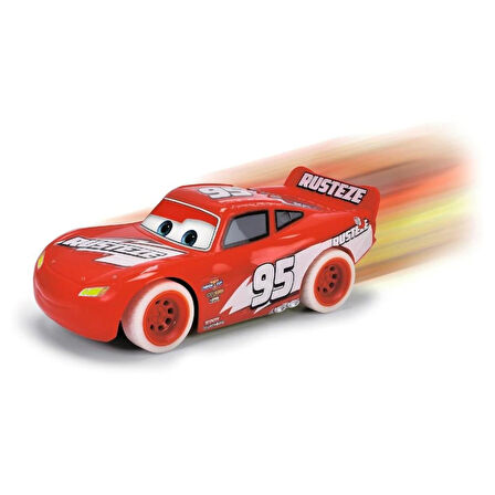 Jada 1:24 Rc Turbo Racers Cars 3 Lightning McQueen Glow 2.4 Ghz Usb Şarjlı 17 Cm