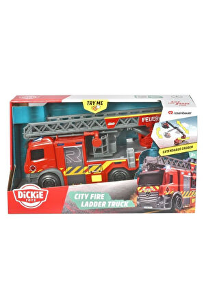 Dickie Işıklı Sesli Fire Truck Kurtarma Itfaiye Aracı