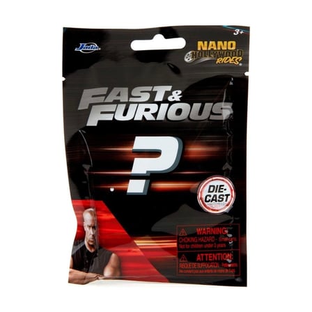 Jada Fast&Furıous Sürpriz Paket Nano Model Araçları 9335404314R00