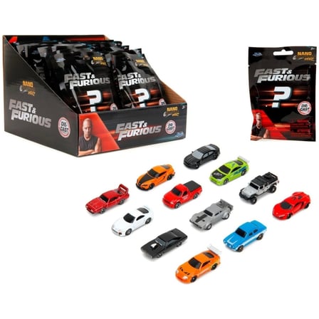 Jada Fast&Furıous Sürpriz Paket Nano Model Araçları 9335404314R00