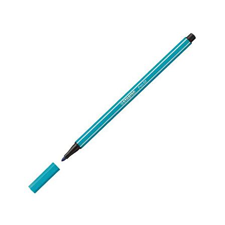 Stabilo Keçe Uçlu Boya Kalemi 1 Mm Açık Mavi 68/31   10'lu Paket / Stabilo