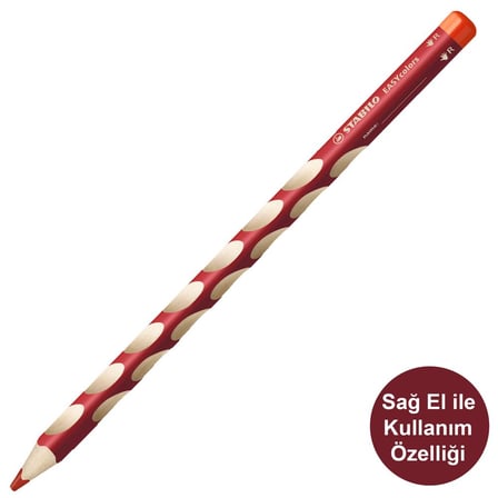 Stabilo Easycolors Boya Kalemi Tekli Sağ El  332205