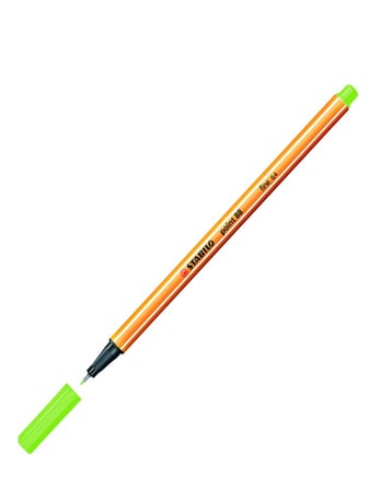 Stabilo Point 88 Floresan Yeşil - 2 adet