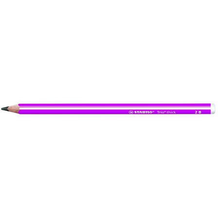 Stabilo Trio Thick Kurşun Kalem - Pembe 12'li