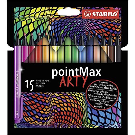 Stabilo Pointmax Arty Keçe Uçlu Kalem Seti 15'li