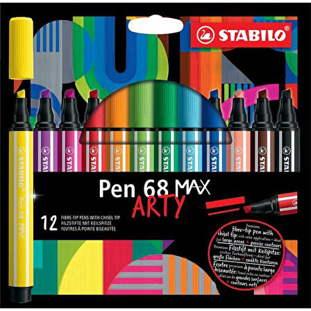 Stabilo Pen 68 Max Arty 12 li