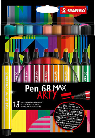 Stabilo Pen 68 Max Arty 18 Renk