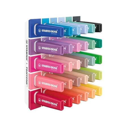STABILO Boss Original x Pantone Highlighter Seti 30 Renk 70/30-6