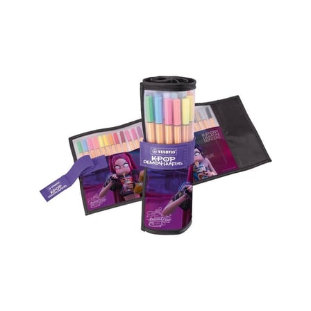 STABILO point 88 KPop Demon Hunters Fineliner Kalem Seti 25 Renk 8825-066