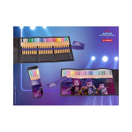 STABILO point 88 KPop Demon Hunters Fineliner Kalem Seti 25 Renk 8825-066