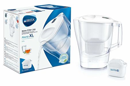 BRITA Aluna XL Filtreli Su Arıtma Sürahisi - Beyaz