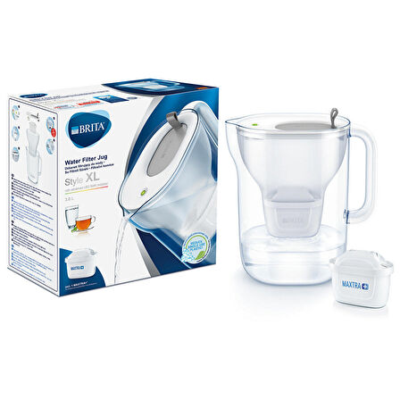 Brita Style XL Filtreli Sürahi Gri 3,6 lt