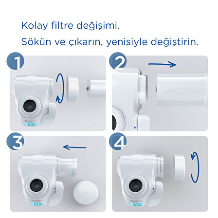 BRITA ON TAP V-MF Musluk Üstü Filtreleme Sistemi Yedek Filtre
