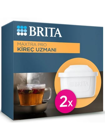  MAXTRA PRO Kireç Uzmanı Yedek Su Arıtma Filtresi, 2’li