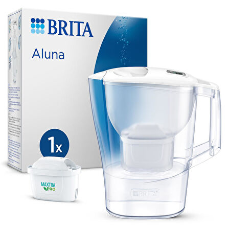 BRITA Aluna Cool Maxtra Pro All-In-1 Filtreli Su Arıtma Sürahisi - Beyaz