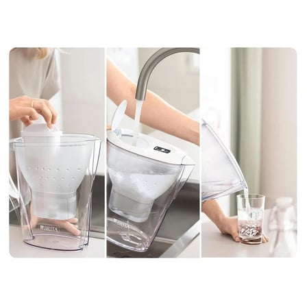 BRITA Marella XL 1x Maxtra Pro All-In-1 Filtreli Su Arıtma Sürahisi - Grafit 3,5 lt