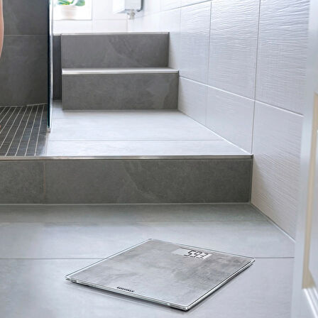 Leifheit Style Sense Compact Concrete Dijital Kişisel Terazi