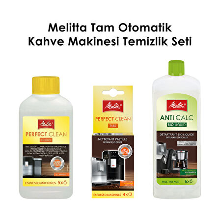Melitta Tam Otomatik Kahve Makinesi Temizlik Seti