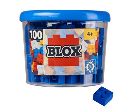 Kutuda Blox 100 Mavi Bloklar - SMB-104114112