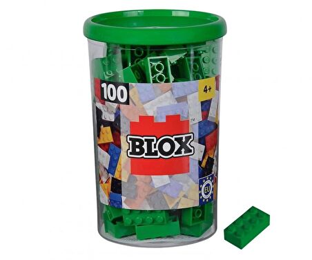 Kutuda Blox 100 Yeşil  Bloklar - SMB-104114542