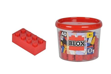 Kutuda Blox 40 Kırmızı Bloklar - SMB-104118875